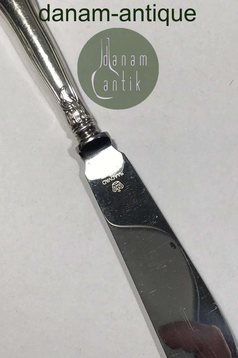 Cohr Sølv/Stål Saksisk Lagkagekniv