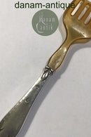 Freja Sølv Sildegaffel (Horn) Københavns Ske-Fabrik