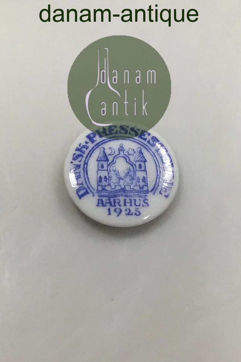 Royal Copenhagen Dansk Pressestævne Aarhus 1925 Broche