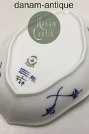 Royal Copenhagen Musselmalet Riflet Asiet med logo No. 429