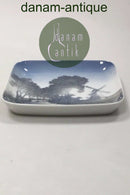 Bing & Grøndahl Platte med motiv med mølle No 586/455