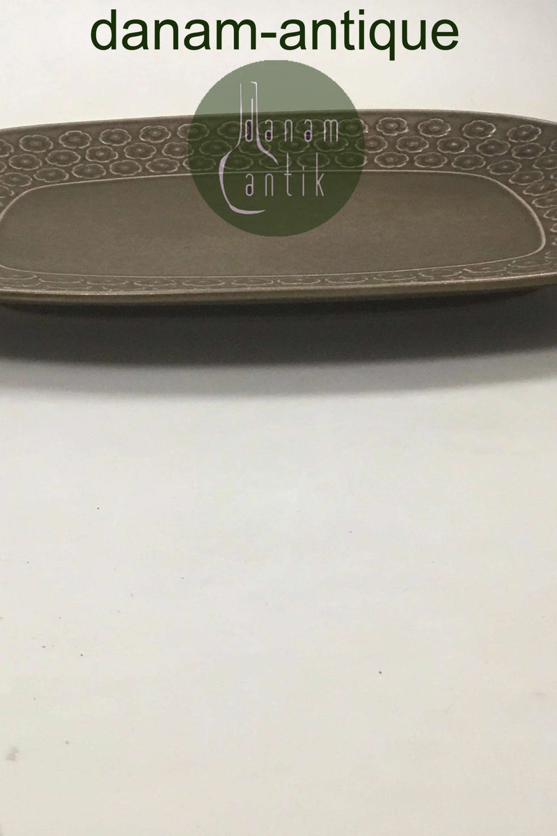 Bing og Grøndahl / Kronjyden Brun Azur Serveringsfad