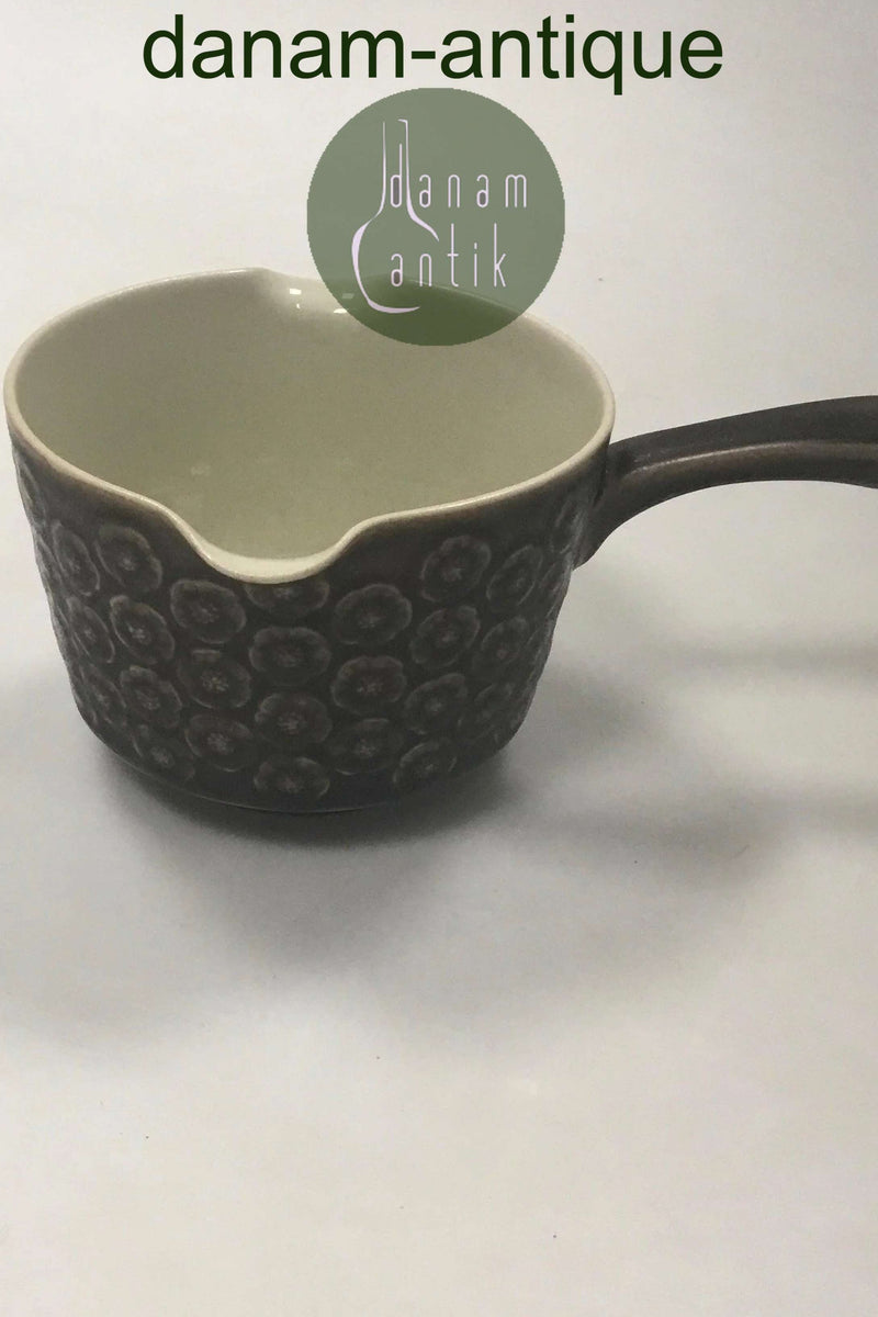 Bing & Grøndahl (Kronjyden) Brun Azur Smørnæb