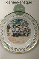 Bing & Grøndahl Carl Larsson Platte Frokost under det store birketræ No 4502/616
