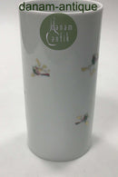 Bjørn Wiinblad for Rosenthal Cylindrical Vase with gold decoration