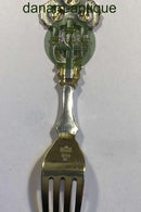 A. Michelsen Julegaffel 1917 Forgyldt Sterling Sølv