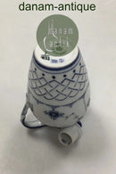 Royal Copenhagen Blue Fluted Full Lace Vinegar Bottle No 1033