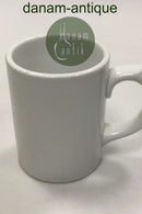 Royal Copenhagen Krus af kraftig hvid porcelæn No 6124