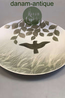 Royal Copenhagen Art Nouveau Unika vægtallerken af Gerhard Heilmann fra 1898 No 6831