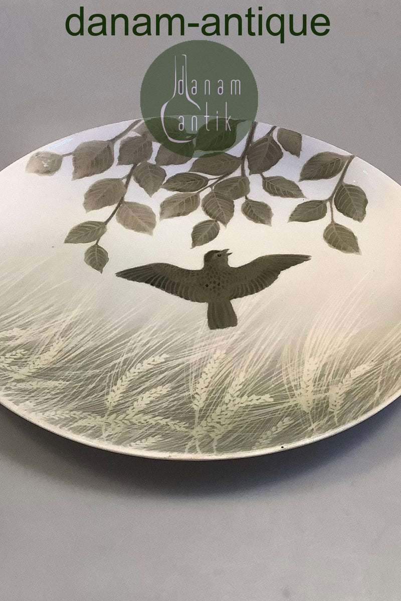 Royal Copenhagen Art Nouveau Unika vægtallerken af Gerhard Heilmann fra 1898 No 6831