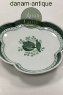 Royal Copenhagen Grün Tranquebar Blattförmige Schale Nr. 924