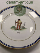 Royal Copenhagen platte Uniformer fra Den Kongelige Livgarde 1685