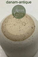 Dänische Vase aus weißem Steingut Unbekannt