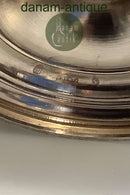 Et par Hertz Sølv Skål med håndtag fra 1885