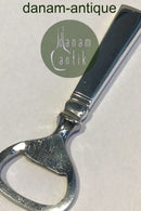 Georg Jensen Sterling Sølv / Stål Blok Flaskeåbner No 271