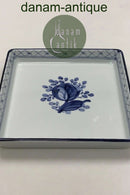 Royal Copenhagen Blå Tranquebar Lav Firkantet skål No 1791