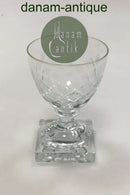 Holmegaard / Kastrup Gorm den Gamle Hvidvinsglas med Wien Antik slibning