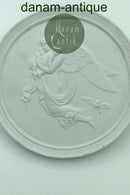 Thorvaldsen bisquit platte Royal Copenhagen "Natten" 19. årh. No. 123