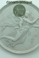 Thorvaldsen: Bing and Grondahl Biscuit Plate "Dagen" No 86 19th century