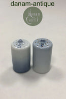 Pair of Bing and Grondahl Blue Tone Hotel Salt and Pepper Shakers
