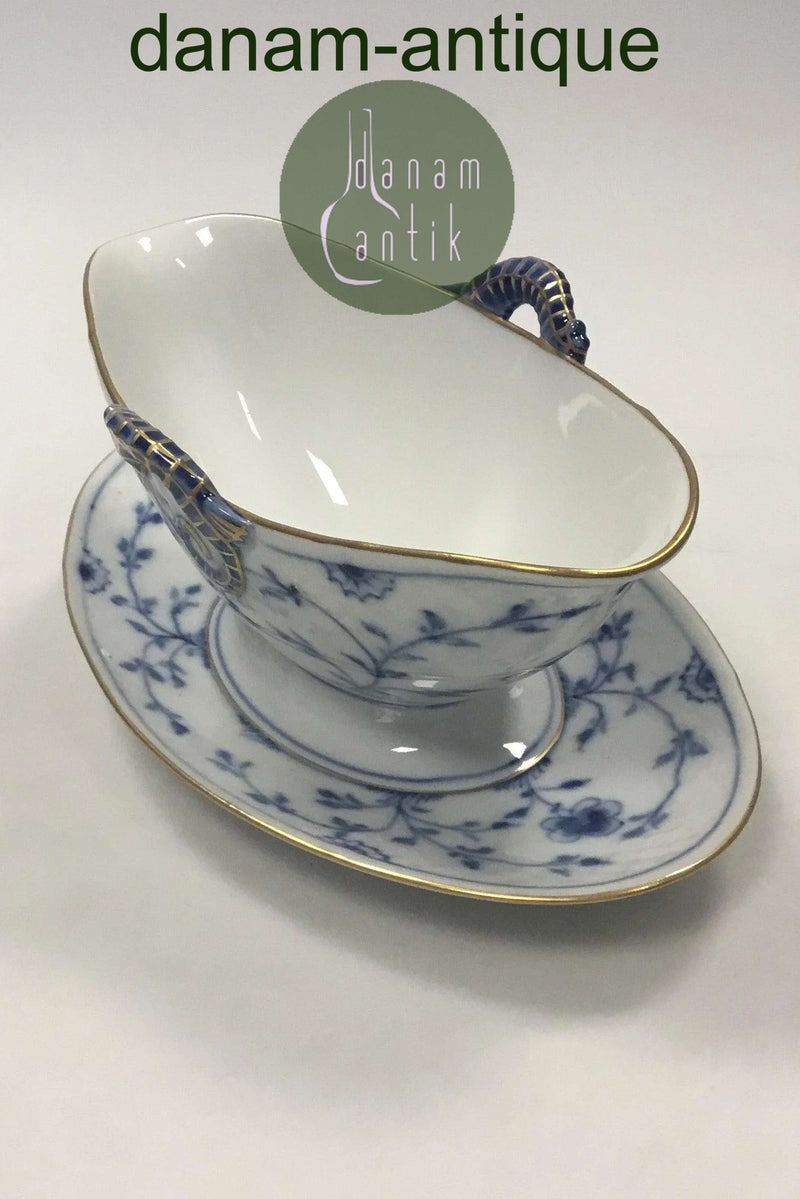 Bing and Grøndahl Sommerfugl med Guld Sovseskål No 8