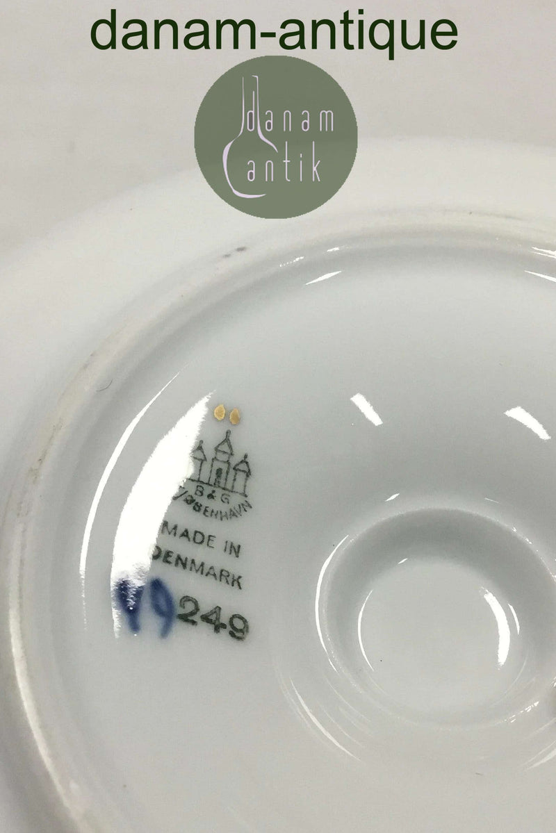 Bing og Grøndahl Sommerfugl med guld Lysestage No 249