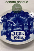 Rørstrand Sverige Juleplatte fra 1922