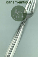 Lotus Silver Dinner Fork W. &amp; S. Sorensen