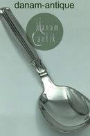 Lotus Silver Jam Spoon W. &amp; S. Sorensen