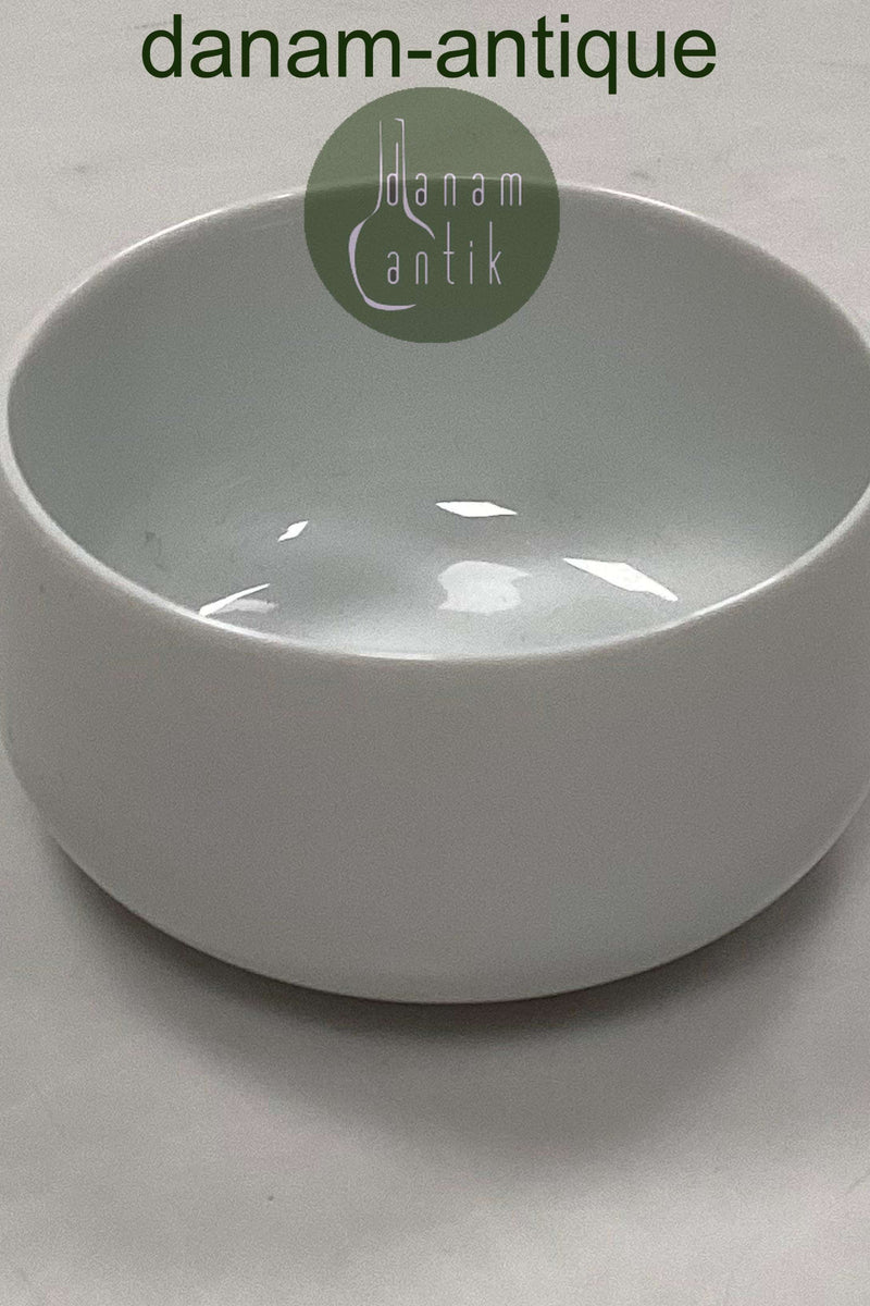 Royal Copenhagen Sukkerskål I hvidt porcelæn No. 163