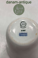Royal Copenhagen hvidt krus No. 6187