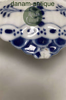 Royal Copenhagen Musselmalet Halbspitzenschale auf hohem Fuß Nr. 513