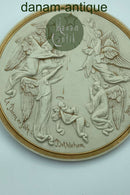 Stephen Sinding: Bing og Grøndahl bisquit platter "Et Barn er født i Bethlehem"