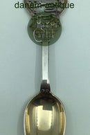 Anton Michelsen Mindeske I Forgyldt Sterling Sølv fra 1920