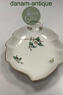 Bing and Grondahl Heimdal Leaf Shaped Cake Dish No 199