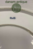 Bing og Grøndahl Art Nouveau Valmue Stel Rundt Fad