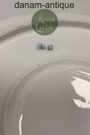 Bing og Grøndahl Art Nouveau Valmue Stel Rundt Fad