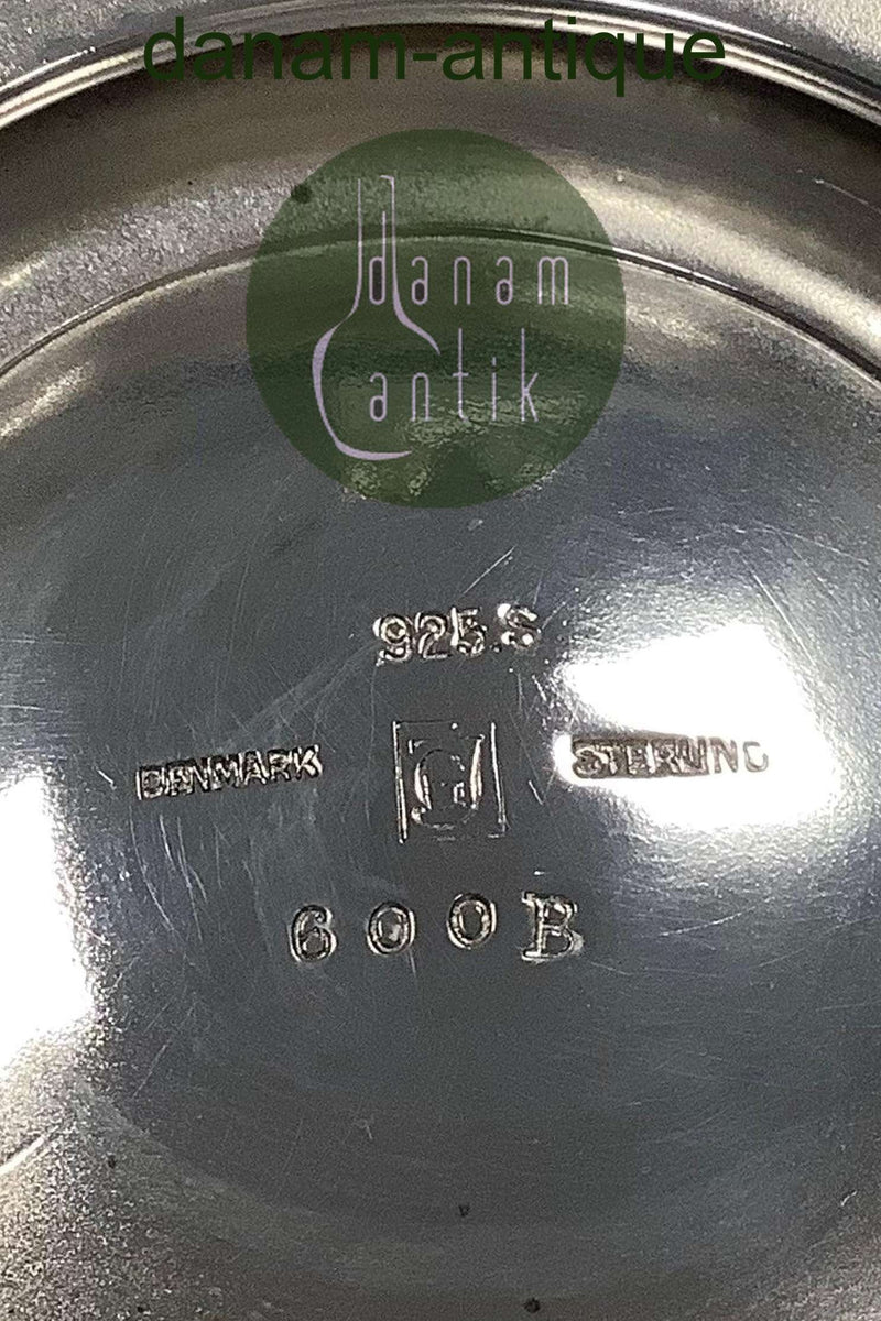 Georg Jensen Sterling Sølv Pyramide Thesi Skål No. 600 B Harald Nielsen