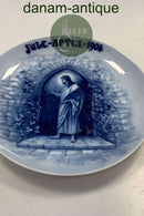 Bucha og Nissen Juleplatte fra 1905.  Måler 21,5cm / 8.46 inch