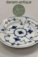 Bing和Grondahl蓝色/蓝色凹槽Riflet蛋糕盘