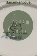 ビング＆グロンダール ブルーペインテッド／ブルーフルーテッドケーキプレート