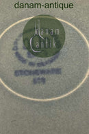 Bing og Grøndahl Jens Quistgaard Stoneware for B&G / Kronjyden Rune Plate No.318