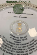 詹姆斯-E-米切尔的《宾和格朗达尔风车板图案6》（Bing and Grondahl Windjammer Plate Motif）。