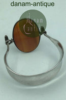 "Georg Jensen" Vivianna Torun Bülow-Hübe Sølv Armlænke Eget Værksted Biot Unika