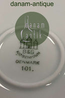 Bing and Grondahl Elegance, White Cake Dish No 101