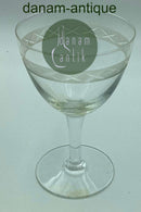 "Ejby" hvidvinsglas fra Holmegaard Glasværk designet af Jacob E. Bang 1937