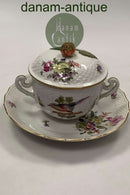 Herend Rothschild Bird Bouillon Kop og Underkop No 1718