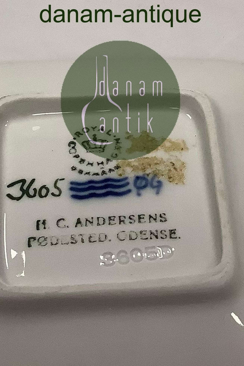 Royal Copenhagen Skål og askebæger No. 3605 - H.C. Andersens Fødested, Odense