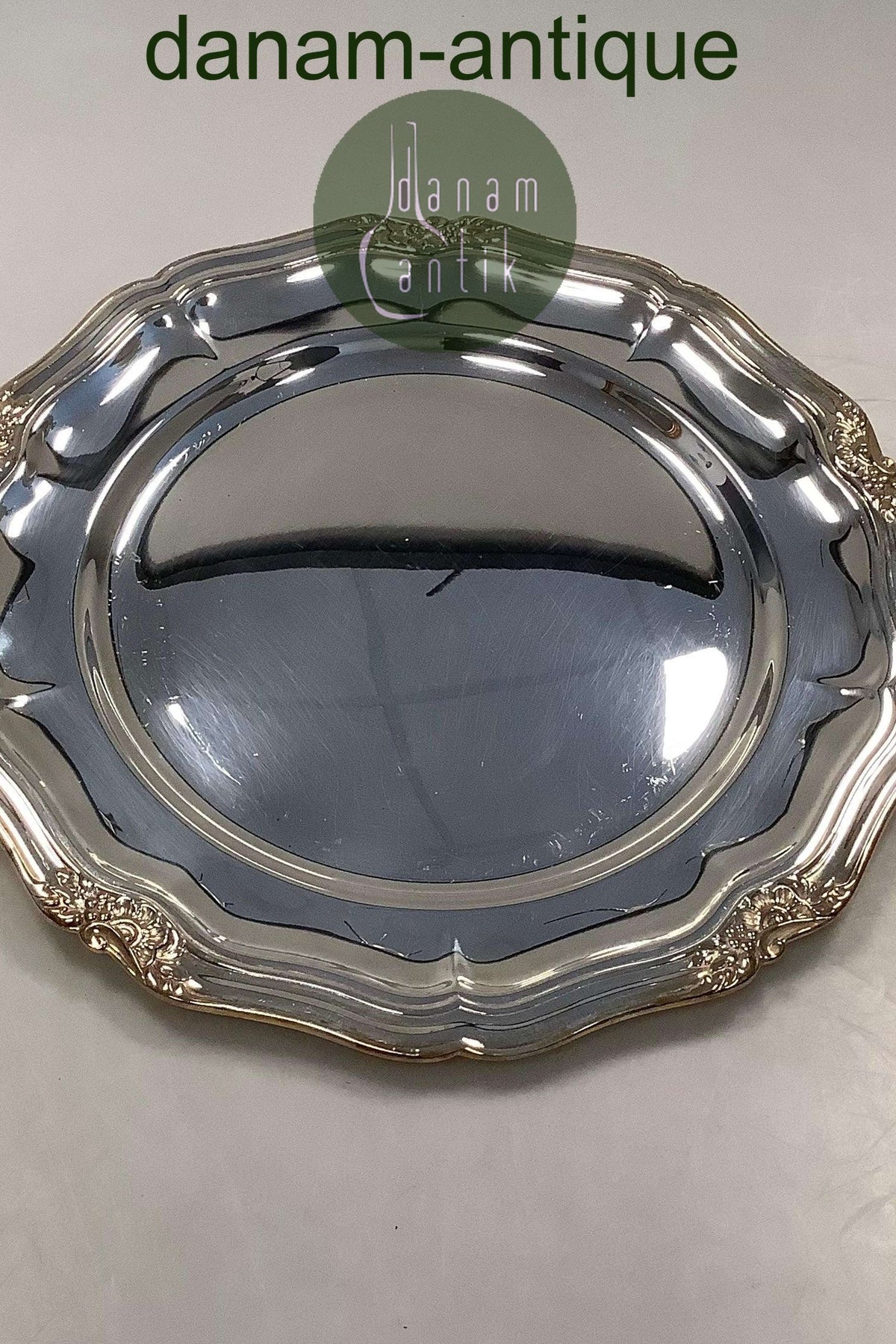 Set of 9 Cohr Silver Plate Atla Denmark EPNS Covered Plates