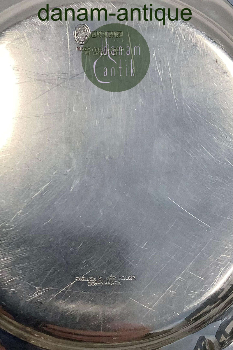 Flaskebakke I sølv Plet fra English Silverhouse Copenhagen